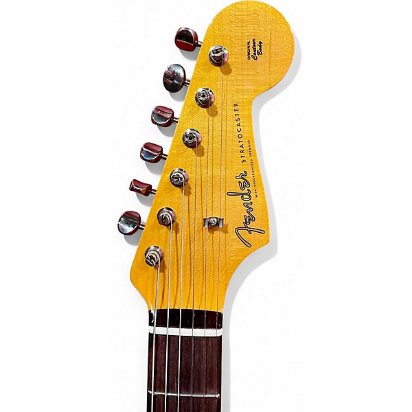 Used Fender 1960 NOS Stratocaster 2 Tone Sunburst Solid Body Electric Guitar