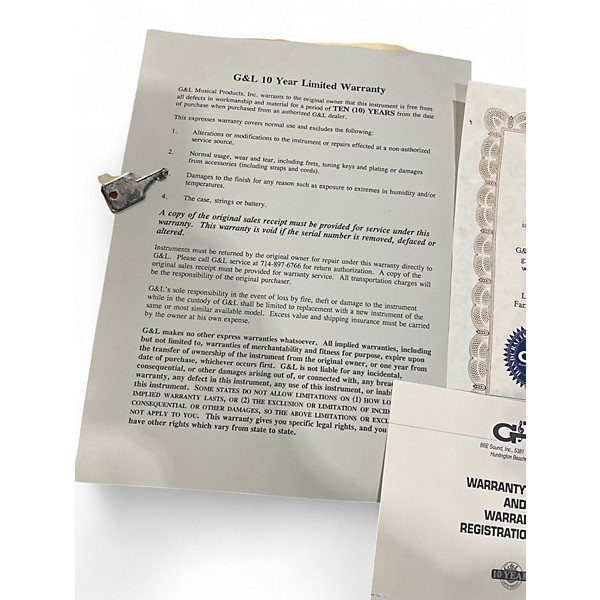 Used G&L George Fullerton Series 3 Color Sunburst Solid Body Electric Guitar