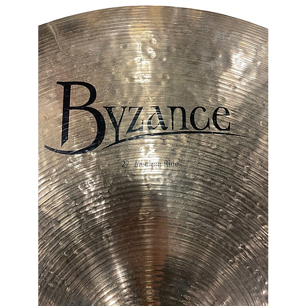 Used MEINL 22in Byzance Medium Ride Cymbal