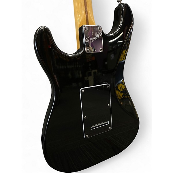 Used 1995 Fender American Stratocaster Plus Black Solid Body Electric Guitar