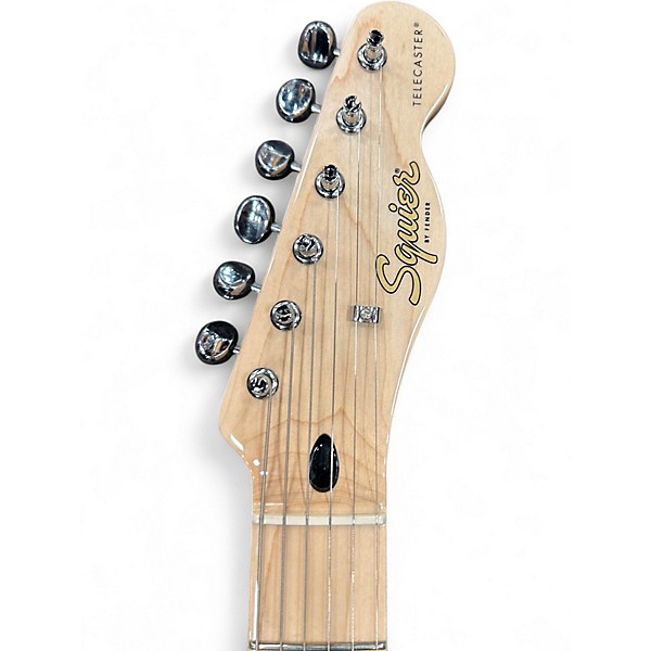 Used Squier Paranormal Cabronita Telecaster Thinline Lake Placid Blue Hollow Body Electric Guitar