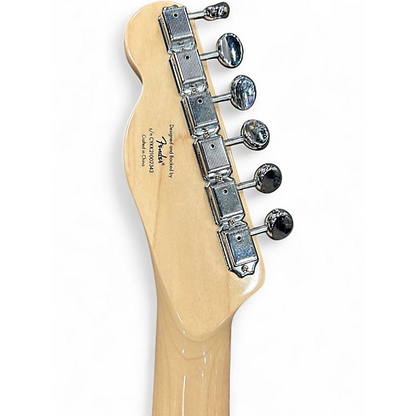 Used Squier Paranormal Cabronita Telecaster Thinline Lake Placid Blue Hollow Body Electric Guitar