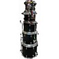 Used Noble & Cooley 6 Piece CD Maples Gloss Black Drum Kit