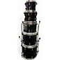 Used Noble & Cooley 6 Piece CD Maples Gloss Black Drum Kit
