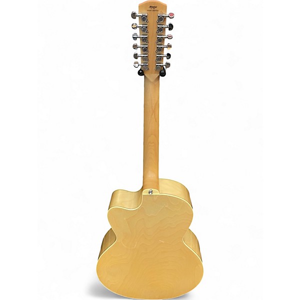Used Alvarez AJ80CE-12 Natural 12 String Acoustic Electric Guitar