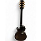 Used Epiphone  Les Paul Custom Black and Gold Solid Body Electric Guitar