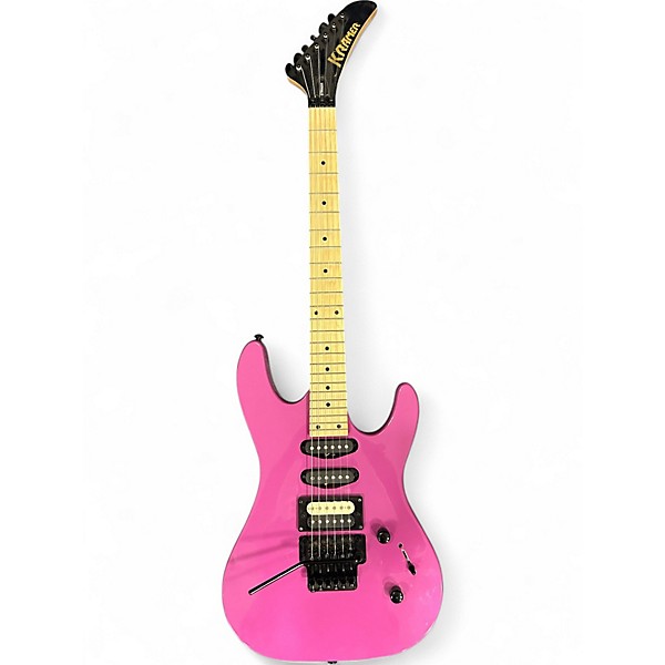 Used Kramer Striker Purple Solid Body Electric Guitar Purple