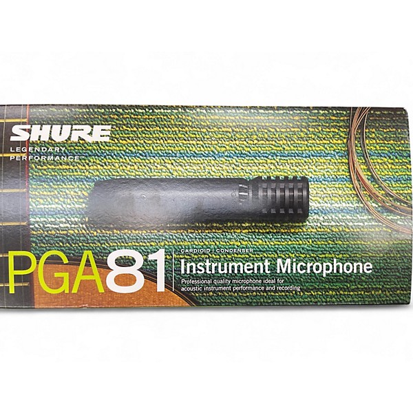 Used Shure PGA81 Condenser Microphone