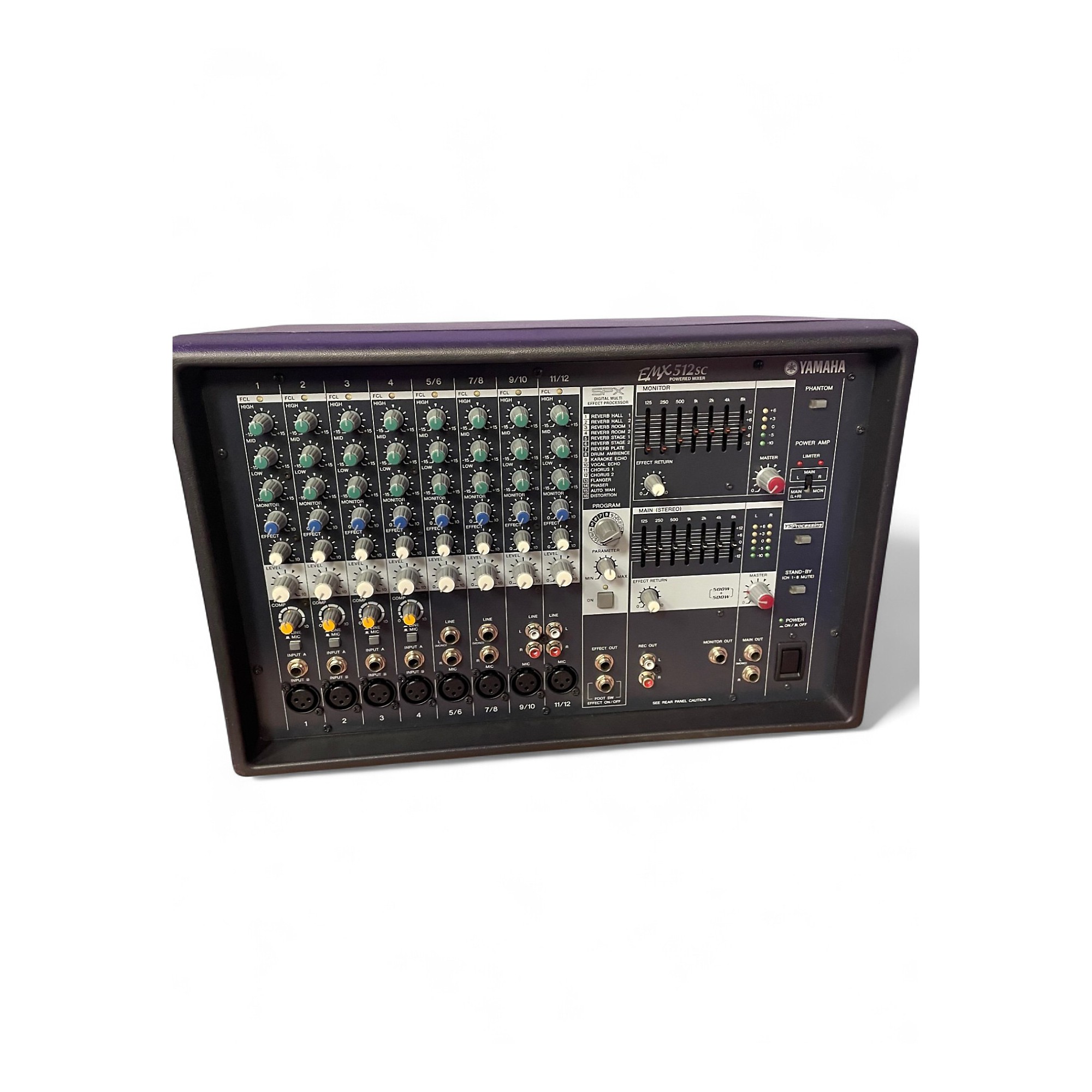 YAMAHA POWERED MIXER　パワードミキサー EMX512SC Amazon.com: Yamaha EMX5 12-input Stereo Powered Mixer w/ DSP