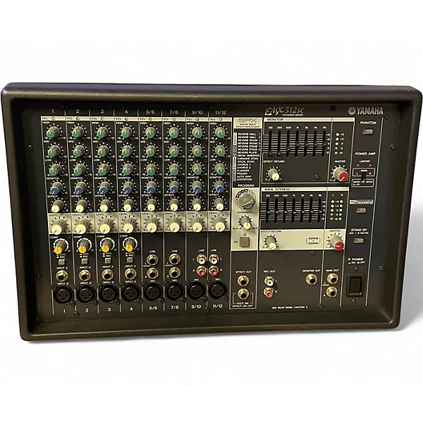 Used Yamaha EMX512SC Powered Mixer | Guitar Center