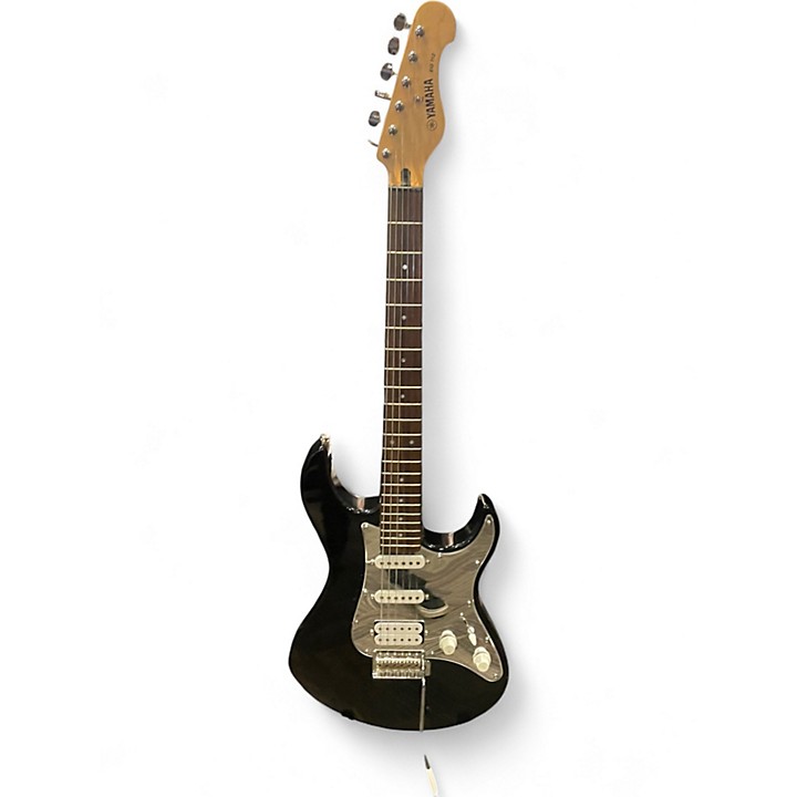 Used Yamaha EG112C Black Solid Body Electric Guitar Black