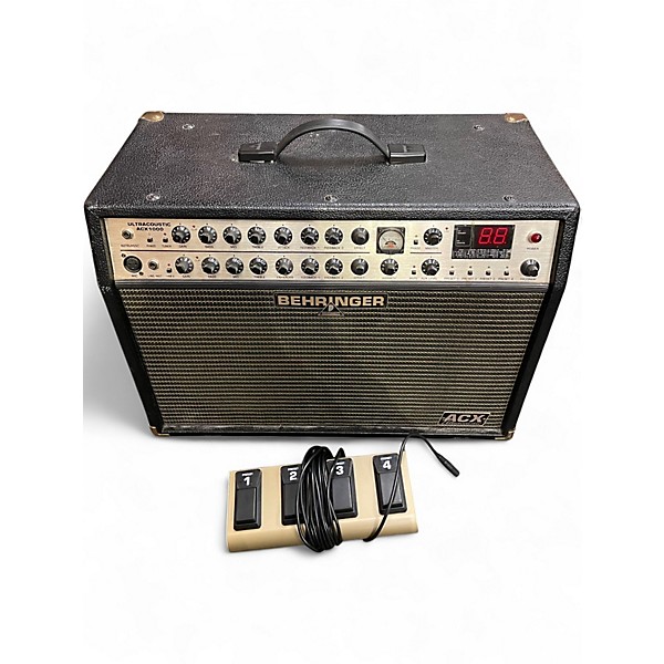 Used Behringer Ultracoustic ACX1000 Acoustic Guitar Combo Amp