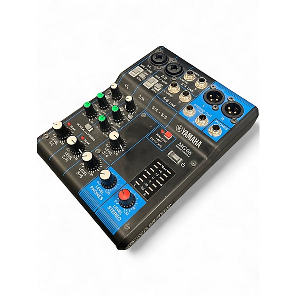 Used Yamaha MG06 Unpowered Mixer