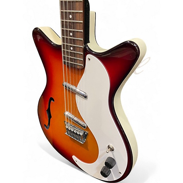 Used Danelectro 59M 3 Color Sunburst Hollow Body Electric Guitar