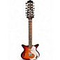 Used Danelectro 59M 3 Color Sunburst Hollow Body Electric Guitar