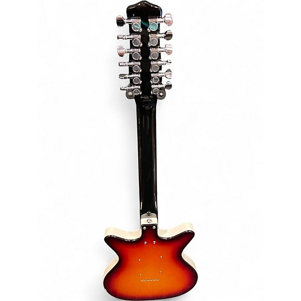 Used Danelectro 59M 3 Color Sunburst Hollow Body Electric Guitar