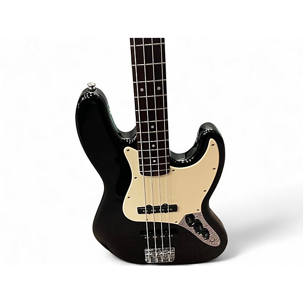 Used Squier Affinity Jazz Bass Black Electric Bass Guitar
