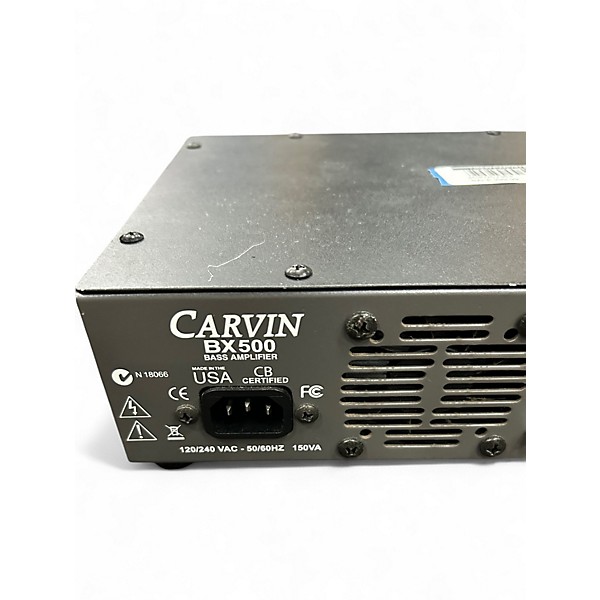 Used Carvin BX500 Bass Amp Head