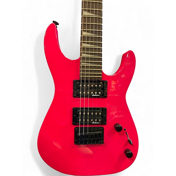 Used Jackson JS1X Minion Pink Solid Body Electric Guitar