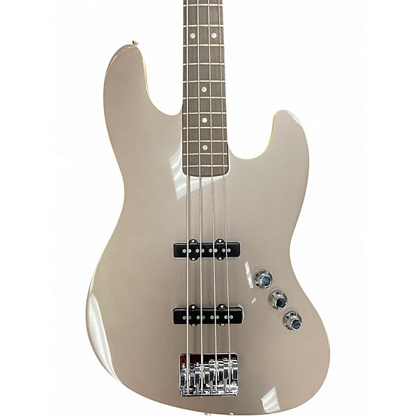 Used Fender Aerodyne Special Jazz Bass dolphin gray metallic Electric Bass Guitar