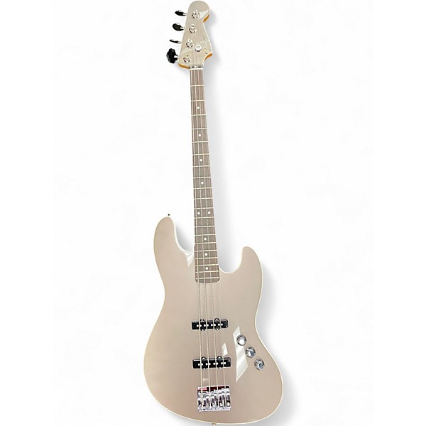 Used Fender Aerodyne Special Jazz Bass dolphin gray metallic Electric Bass Guitar