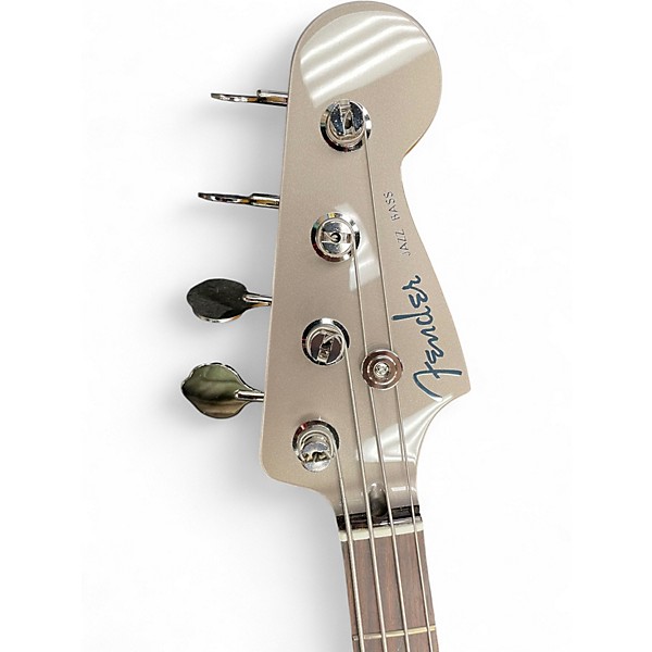 Used Fender Aerodyne Special Jazz Bass dolphin gray metallic Electric Bass Guitar