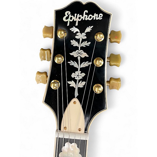 Used Epiphone 150th Anniversary Zephyr Deluxe Regent Antique Natural Hollow Body Electric Guitar