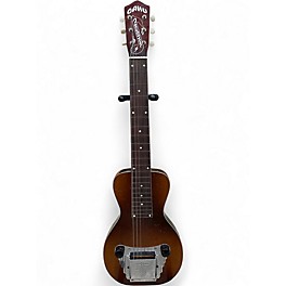 Vintage 1940s Oahu CONEMASTER Brown Lap Steel