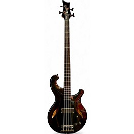 Used Dean Rhapsody 4-String Black Electric Bass Guitar