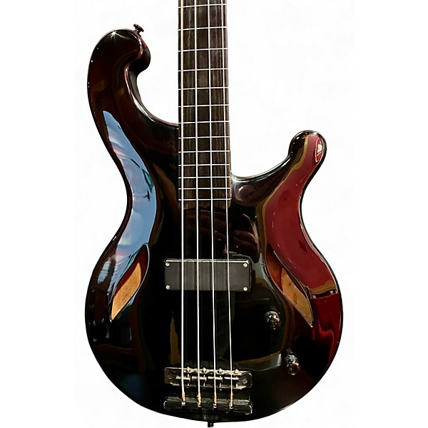 Used Dean Rhapsody 4-String Black Electric Bass Guitar