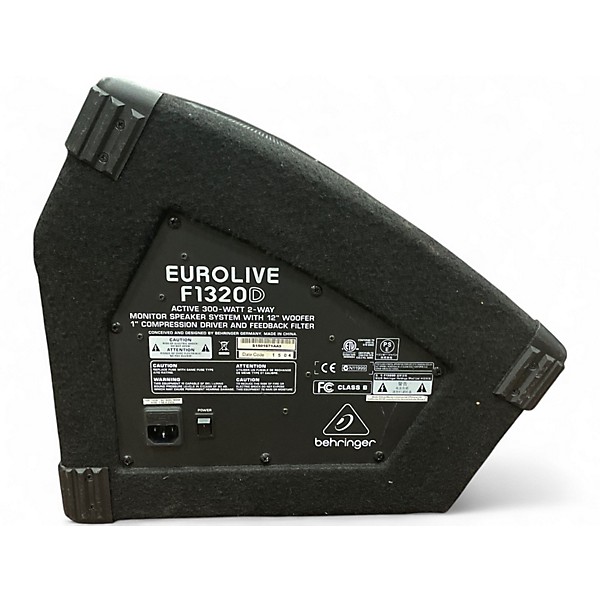 Used Behringer F1320D 12in 300W Powered Monitor