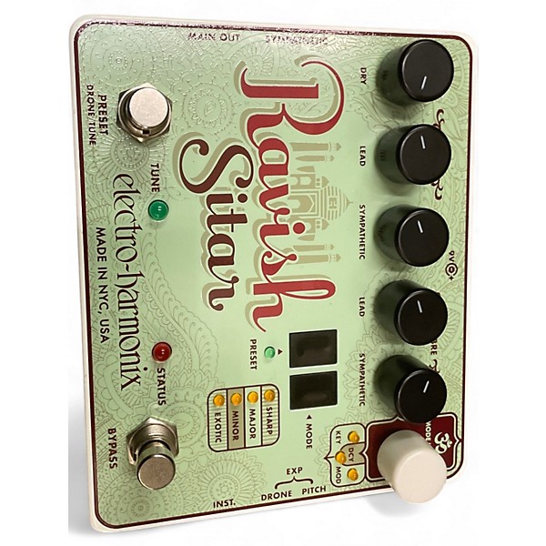 Used 2020s Electro-Harmonix Ravish Sitar Effect Pedal