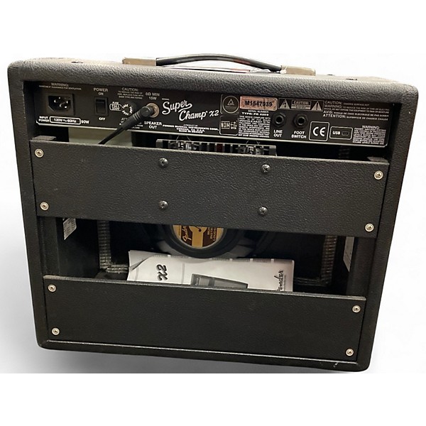 Used Fender Super Champ X2 15W Tube Guitar Combo Amp