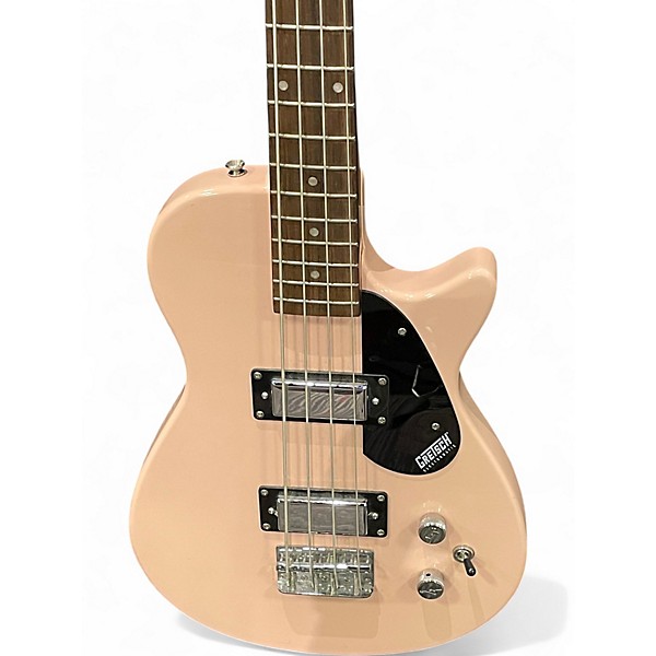 Used Gretsch Guitars electromatic Pink Electric Bass Guitar