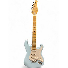 Used Sawtooth ST-ES  Daphne Blue Solid Body Electric Guitar