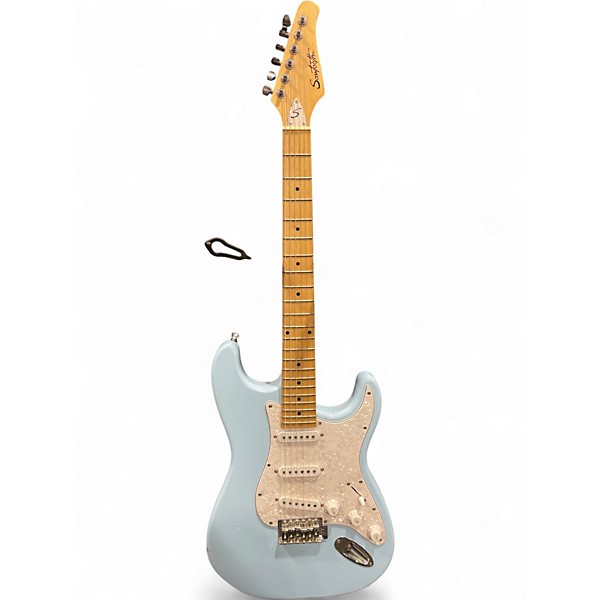 Used Sawtooth ST-ES  Daphne Blue Solid Body Electric Guitar