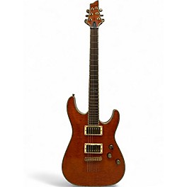 Used Schecter Guitar Research C1 ELITE Amber Solid Body Electric Guitar