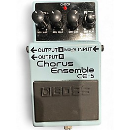 Used BOSS CE5 Chorus Ensemble Effect Pedal