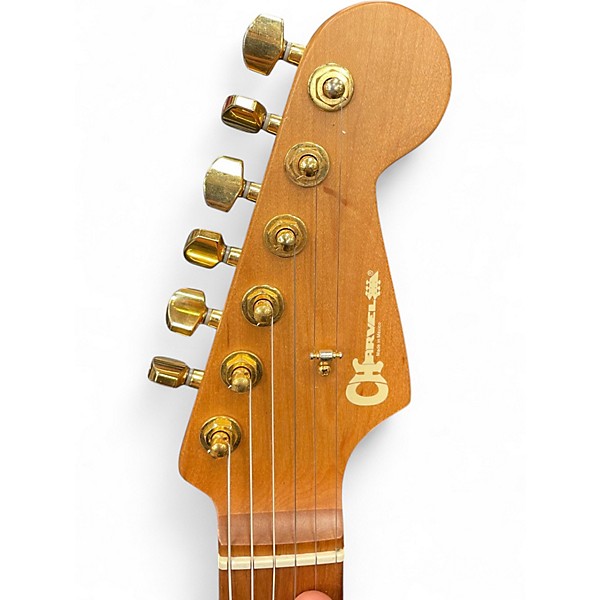 Used Charvel PRO MOD DK24 Snow White Solid Body Electric Guitar