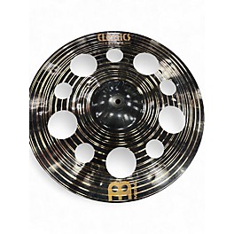 Used MEINL 18in CLASSIC CUSTOM DARK TRASH CRASH Cymbal