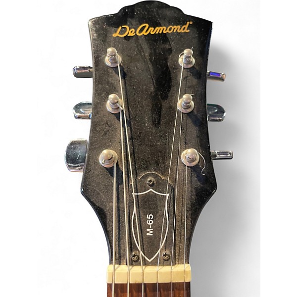 Used DeArmond M65 2 Tone Sunburst Solid Body Electric Guitar