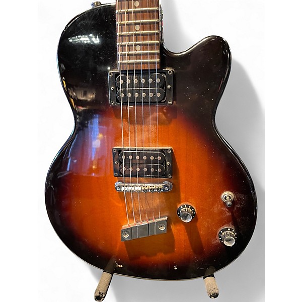 Used DeArmond M65 2 Tone Sunburst Solid Body Electric Guitar