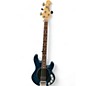 Used Ernie Ball Music Man Stingray 4 H TRANSLUCENT TEAL Electric Bass Guitar thumbnail