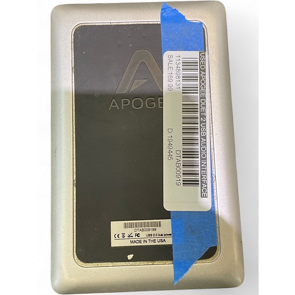 Used Apogee Duet 2 USB Audio Interface