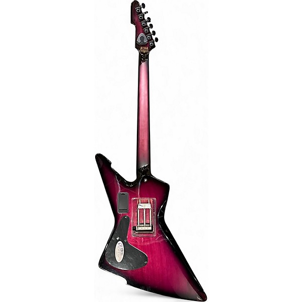 Used Schecter Guitar Research E1-FR S Special Edition Trans Purple Burst Solid Body Electric Guitar