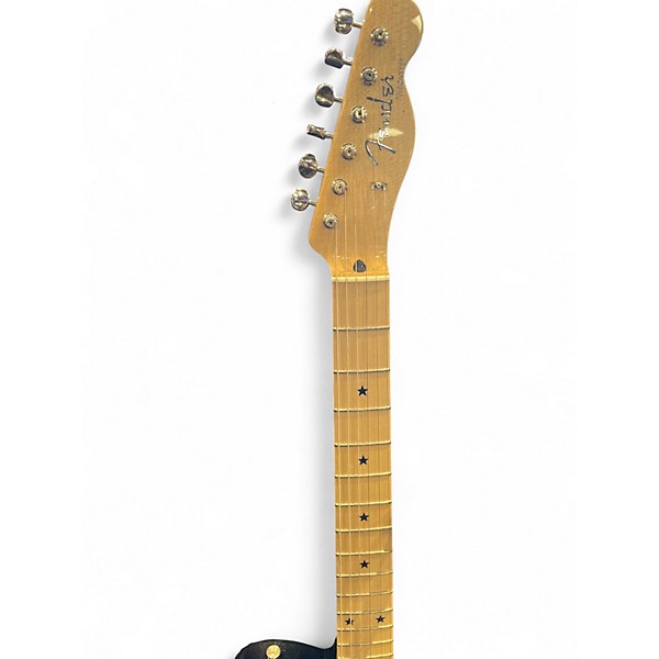 Used 2017 Fender custom shop Alan Hamel founders edition telecaster Black Solid Body Electric Guitar