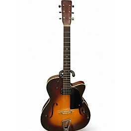 Vintage 1962 Martin F-50 2 Color Sunburst Hollow Body Electric Guitar
