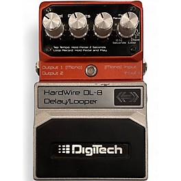 Used DigiTech HardWire Series DL8 Delay/Looper Effect Pedal