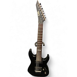 Used ESP LTD M17 7 String Satin Black Solid Body Electric Guitar