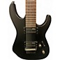 Used ESP LTD M17 7 String Satin Black Solid Body Electric Guitar